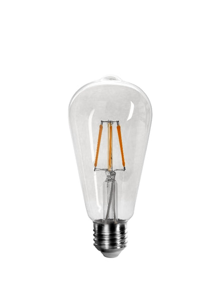 Kooldraadlamp E27 ST64, Clear 2700K, 100 stuks, 230V