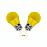 LED kogellampen 2 stuks 800lm 2700K IP20