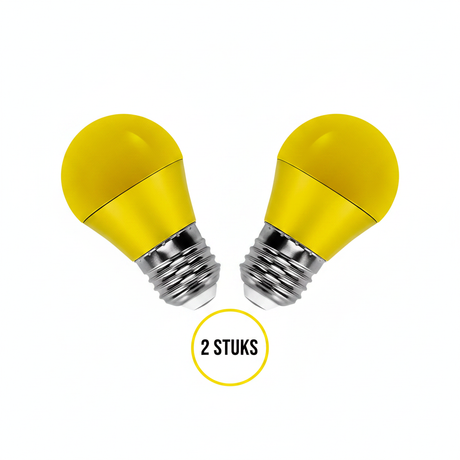 LED kogellampen 2 stuks 800lm 2700K IP20