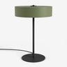 Studio Monton Tafellamp met een groene lampenkap en zwart metalen voet voor een moderne uitstraling