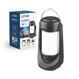 Accu Lantaarn LED2B - 200lm - 3000K/6000K/Oranje - 6 Modi - USB-C - IP20 - 1200mAh - Kamperen