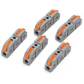 Lasklem LT-211 set 5 stuks, 1x1-voudige verbindingsklem 0.08-4mm², IP20 hersluitbaar