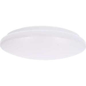 Plafonnier LED pour salle de bains – 1600 lumens – 15 W – Blanc froid 4000 K – Résistant aux projections d’eau IP44 – 30 cm – Blanc