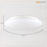 LED Plafondlamp 1500 lumen - 15W - 3000K - IP44 - Ø30cm - Badkamer