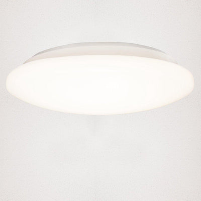 Plafonnier LED rond blanc froid 4000 K - 18 W 1900 lumens - Ø37 cm - résistant aux projections d’eau IP44
