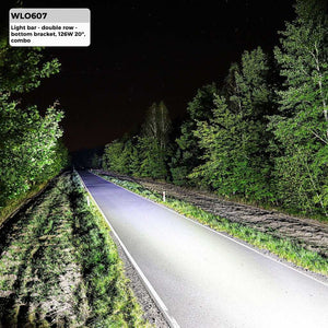 LED light BAR 9inch 54W (18x3W Osram) | schijnwerper 12V & 24V combo | offroad 6000K - IP67 - SALE