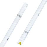 LED Batten 5160 Lumen - 40W - Koelwit 4000K - 150cm - IP40 - IK08 - Slank Design - 2 Stuks