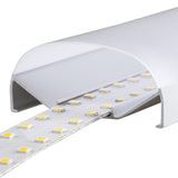 LED Batten 60cm - 2330 lumen - 18W - Koelwit 4000K - IP40 - IK08 - 4 stuks