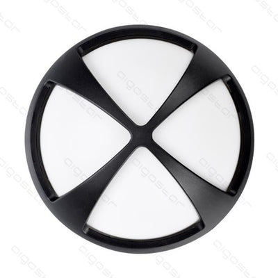Applique extérieure LED en forme de croix | 4 W=25 W | lumière blanc froid 4000 K | étanche aux projections IP54 - LEDPLANET.NL