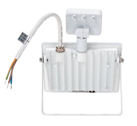 Projecteur LED extérieur blanc | 30 W=300 W | capteur infrarouge | blanc froid 4000 K | étanche IP65 - LEDPLANET.NL