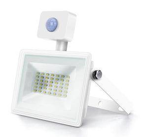 Projecteur LED extérieur blanc | 30 W=300 W | capteur infrarouge | blanc froid 4000 K | étanche IP65 - LEDPLANET.NL