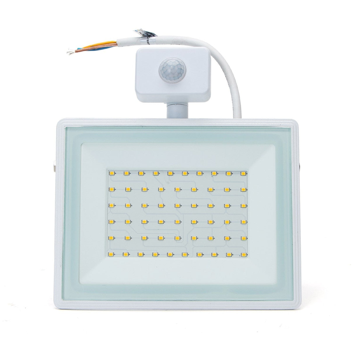 LED buitenlamp wit | 50W=450W LED schijnwerper | IR sensor | daglichtwit 6400K | waterdicht IP65 - LEDPLANET.NL