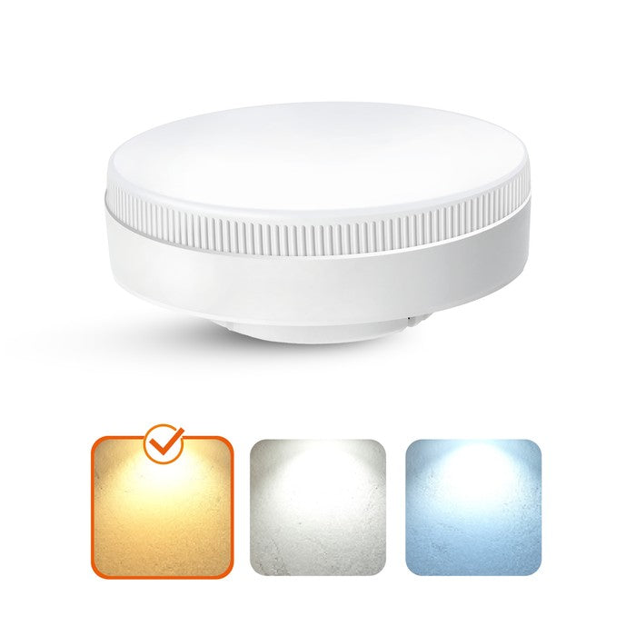 LED Lamp GX53 5W=27W - 410 Lumen - warmwit 3000K - 110° - 230V