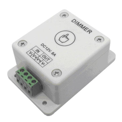 Variateur LED | PWM 12V/24V 8A | tactile | en saillie - LEDPLANET.NL