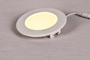 LED downlight rond, 120mm doorsnee, 6 Watt koelwit, 4000K, inbouw