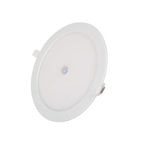 Spot LED rond | diamètre 240 mm | 24 watts blanc chaud | capteur PIR - LEDPLANET.NL