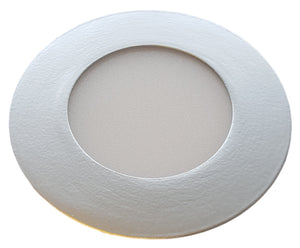 LED downlight rond | 90mm doorsnee | 3 Watt koelwit | 4000K |aluminiumlook | inbouw