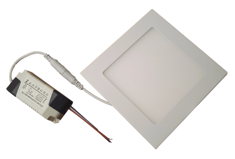 LED downlight vierkant | 150 x 150mm | 9 Watt daglichtwit | 6500K | inbouw - LEDPLANET.NL