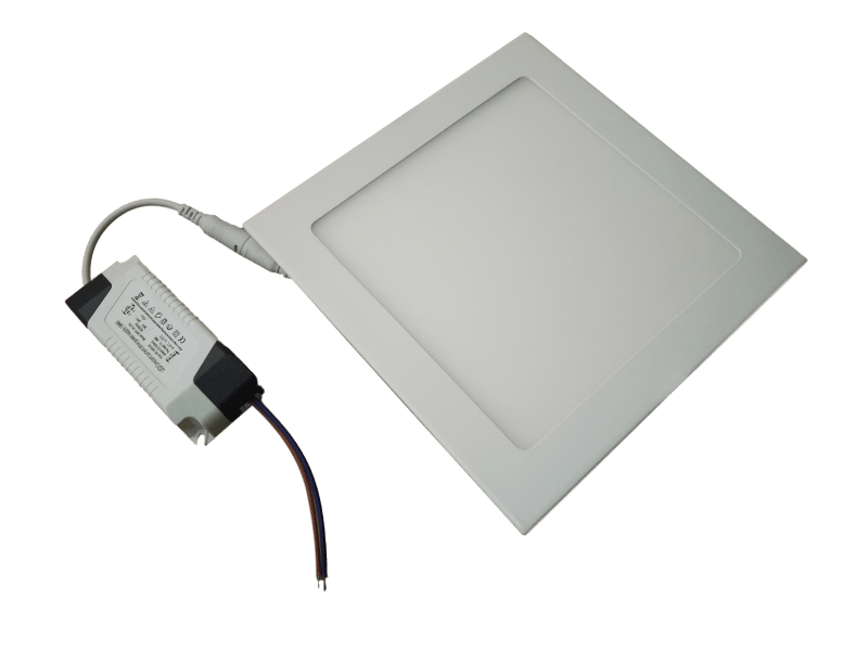 LED downlight vierkant | 225 x 225mm | 18 Watt koelwit | 4000K | inbouw - LEDPLANET.NL