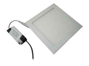 LED downlight vierkant, 225 x 225mm, 18 Watt koelwit, 4000K, inbouw