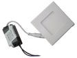 LED downlight vierkant | 90 x 90mm | 3 Watt koelwit | 4000K | inbouw - LEDPLANET.NL