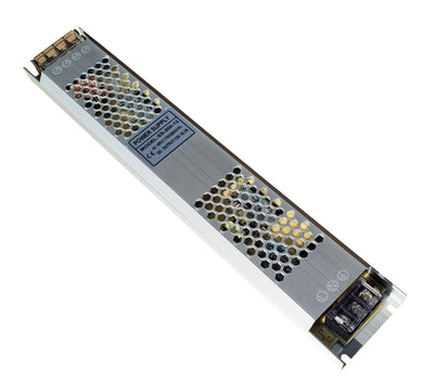 LED driver 12 Volt DC, 16.7A, 200 Watt, plat/slank/dun 307 x 53 x 22mm, IP20, binnenshuis