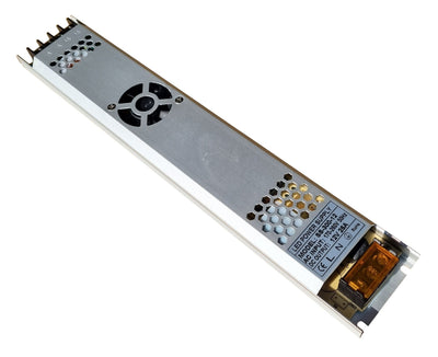 Driver LED 12 volts CC - 25 A | 300 watts + refroidissement forcé | plat/fin/mince 308 x 53 x 22 mm | IP20 - intérieur - LEDPLANET.NL