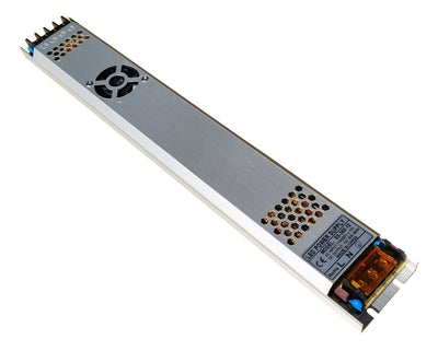 Driver LED 12 volts CC - 30 A | 360 watts + refroidissement forcé | plat/mince/fin 371 x 53 x 22 [mm] | IP20 - intérieur - LEDPLANET.NL