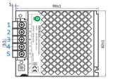 LED driver 12 Volt DC - 3A | 36 Watt | IP20 - binnenshuis - LEDPLANET.NL