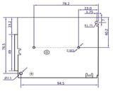 LED driver 12 Volt DC - 3A | 36 Watt | IP20 - binnenshuis - LEDPLANET.NL