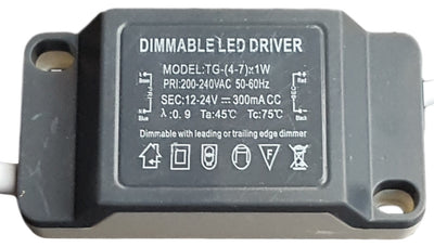Driver LED dimmable | pour downlights de 6 W | avec connecteur - LEDPLANET.NL