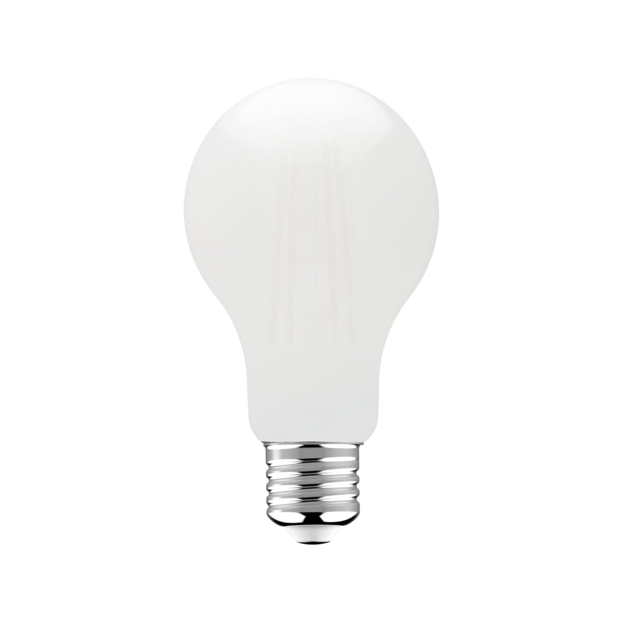 LED Filament Lamp E27 1521 lumen - 11W - Warmwit 2700K - A70 Peervorm - Opaal Glas