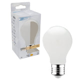 LED Filament Lamp E27 806 lumen - 7W - Warmwit 2700K - A60 Peervorm - Opaal Glas