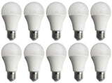 Aigostar LED gloeilamp E27 warmwit voordeelverpakking met 10 energiezuinige lampen