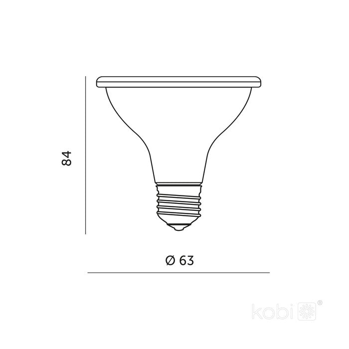 LED Kweeklamp E27 7W 185lm - Groei & Bloei - 38° Gericht - Wit - IP20 - 230V