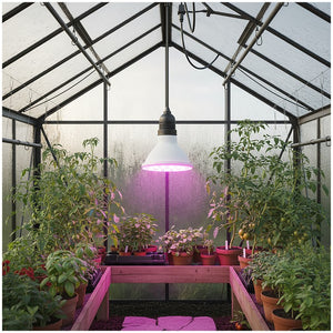 LED Kweeklamp E27 7W 185lm - Groei & Bloei - 38° Gericht - Wit - IP20 - 230V