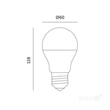 LED Kweeklamp E27 11W 285lm - Groei & Bloei - 180° - Klassieke Vorm - IP20 - 230V