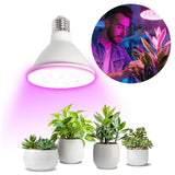 LED Kweeklamp E27 9W 300lm - Groei & Bloei - 38° Gericht - Wit - IP20 - 230V