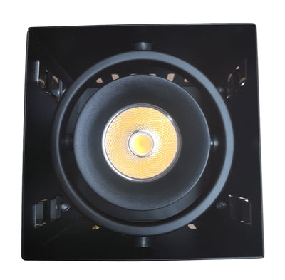 Spot LED encastrable sans bord | système à clipser sans collerette | 10 W=100 W | 2700 K dimmable - LEDPLANET.NL