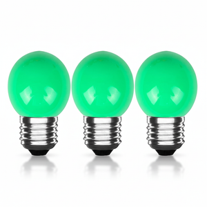 LED Kogellamp E27 Groen - 300 lumen - 3W - IP20 - G45 - 230V - 3 stuks