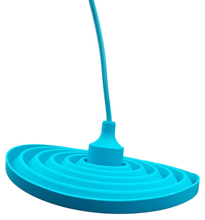 LED lamp DIY, vouwbare hanglamp, strijkijzer snoer