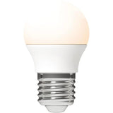 LED Lamp E27 470 lumen - 4.9W - Warmwit 2700K - G45 Kogel - Opaal - 3 stuks