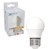 LED Kogellamp 470 lumen - 4.5W - 2700K - E27 - Opaal