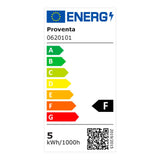 LED Lamp E27 Warmwit 2700K - 4.9W 470 lumen - A60 Mat Opaal