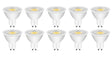 LED lampen dimmen 10-pack GU10 450lm 3000K IP20