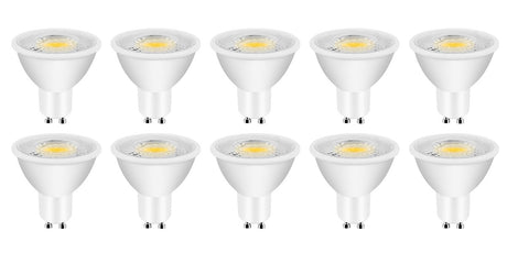 LED lampen dimmen 10-pack GU10 450lm 3000K IP20