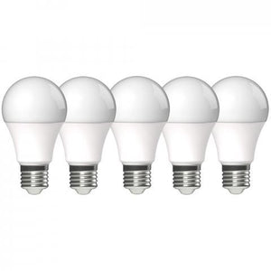 Ampoule LED E27 - 806 lumens - Blanc chaud 2700K - 8,5W - 5 pièces