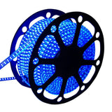 LED lichtslang blauw | 230V AC - 7W - 60 LED's/m | sproeidicht IP65 | 50 meter - LEDPLANET.NL