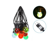 Aigostar LED lichtslinger buiten waterdicht met kleurrijke lampen voor sfeervolle buitenverlichting