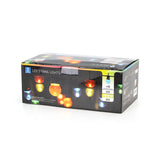 Aigostar LED lichtslinger buiten waterdicht verpakking met kleurrijke lampen en 8 meter lengte